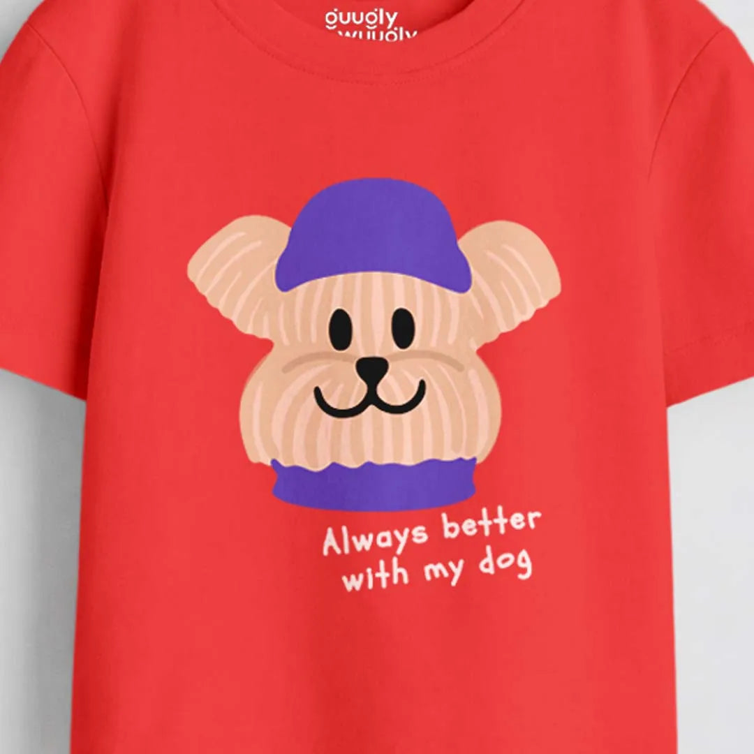MiniSoft Cotton Tee – With My Dog
