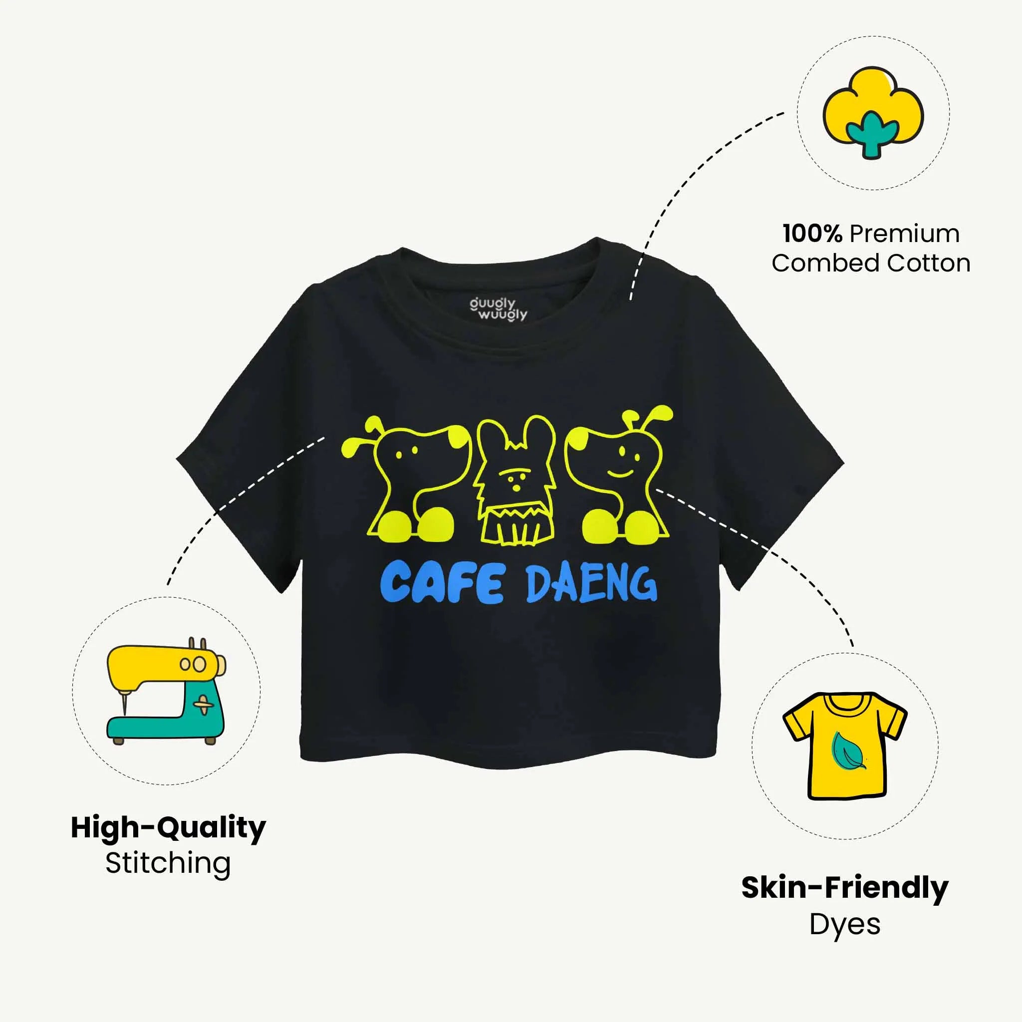 Girls Cafe Daeng Croptop