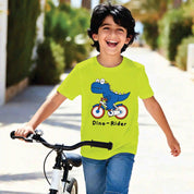 MiniSoft Cotton Tee – Dino Rider