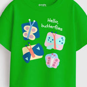 MiniSoft Cotton Tee – Hello Butterflies