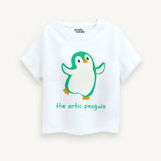 Girls-Artic-Penguin-T-shirt-Front