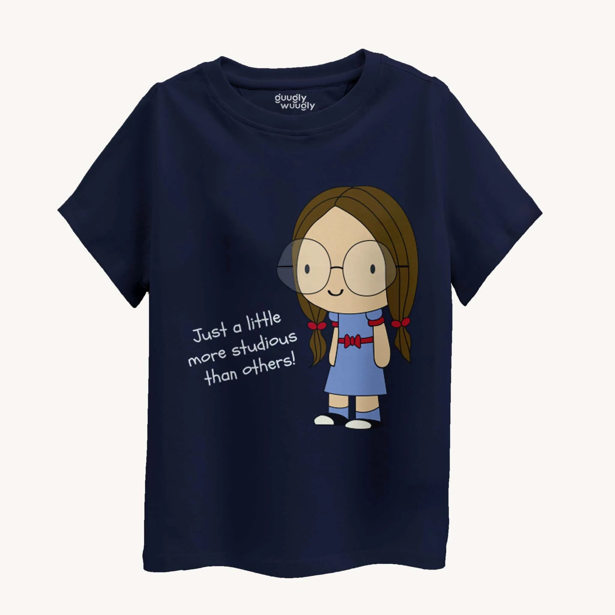 Yellow t-shirt with a pink dinosaur graphic and 'dino-mite' text on a white background