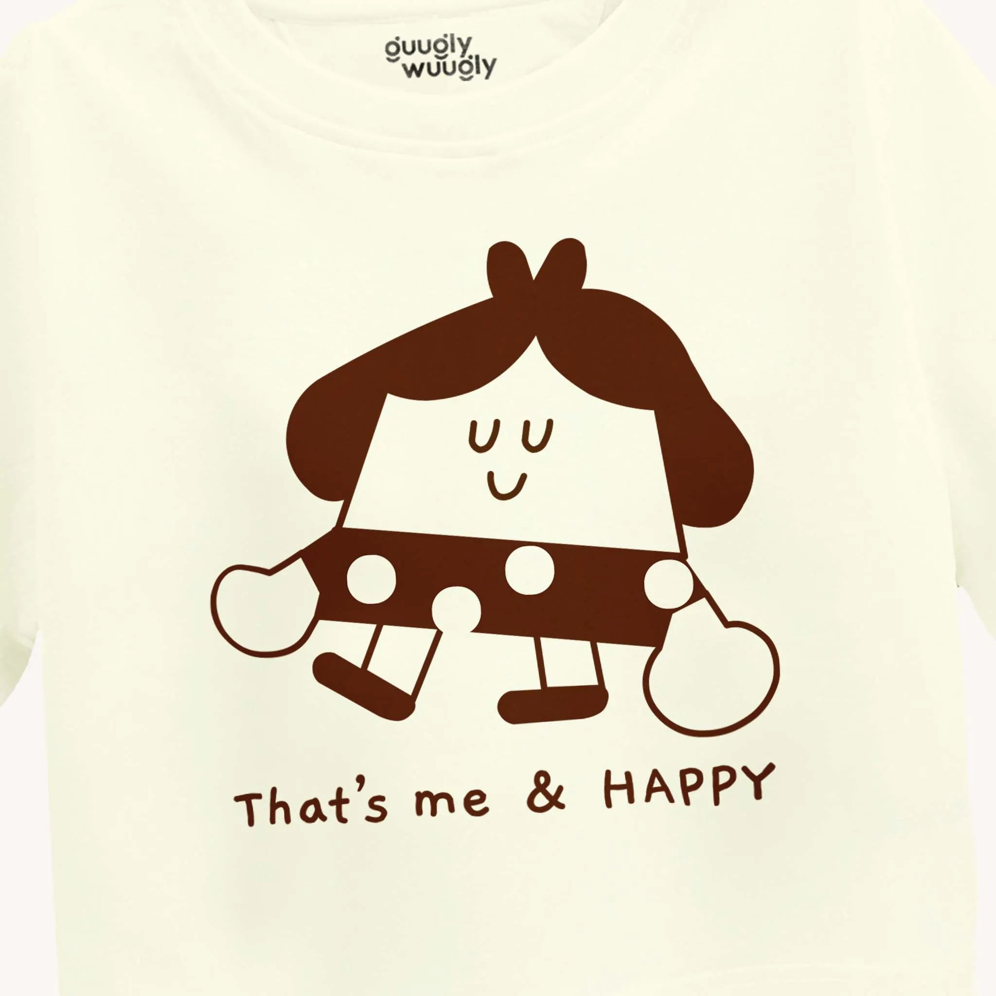 Girls Me and Happy Croptop
