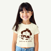 Girls Me and Happy Croptop