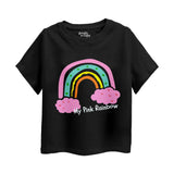 MiniSoft Cotton Tee – My Pink Rainbow