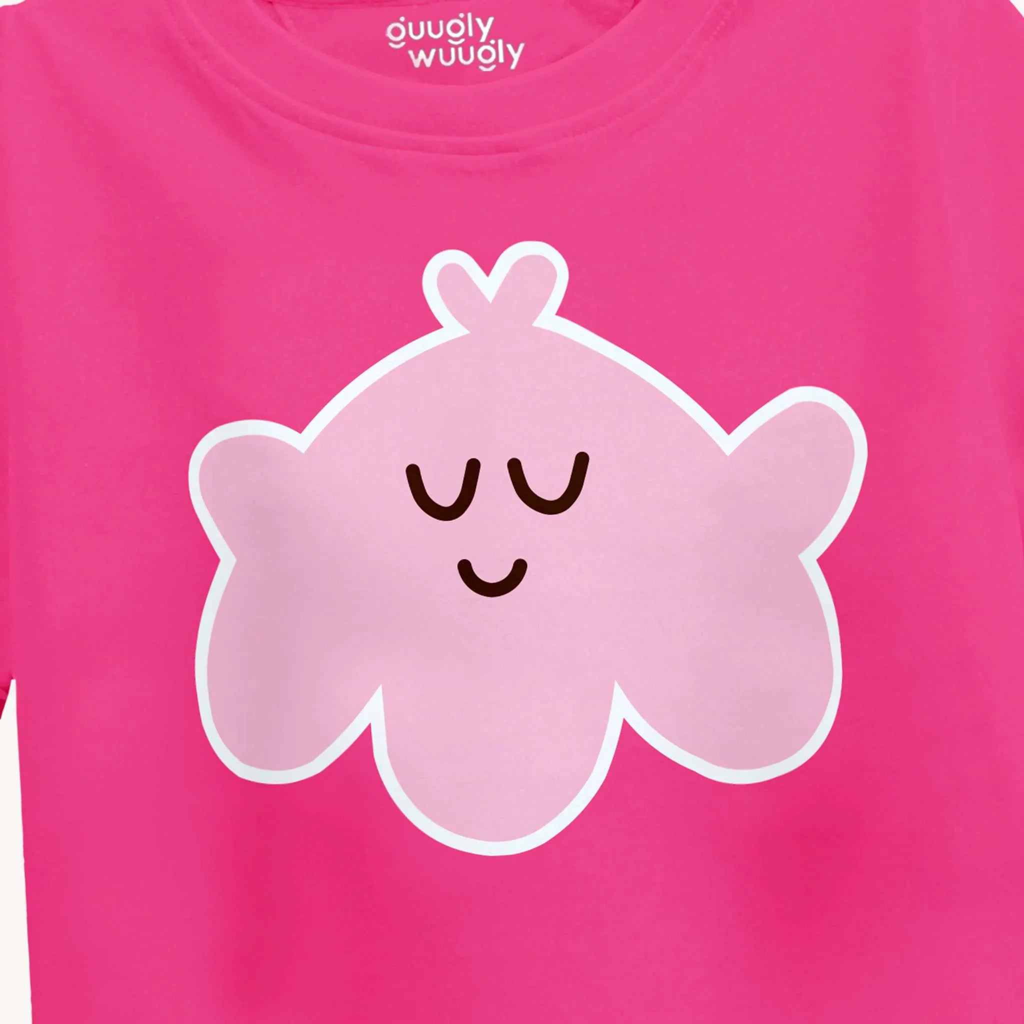 Girls Octo Smile Croptop