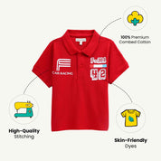 Red-Racing-Polo-Tshirt-Features