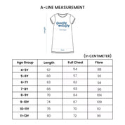 FlowSoft Cotton A-Line Dress – Rainbow Fun