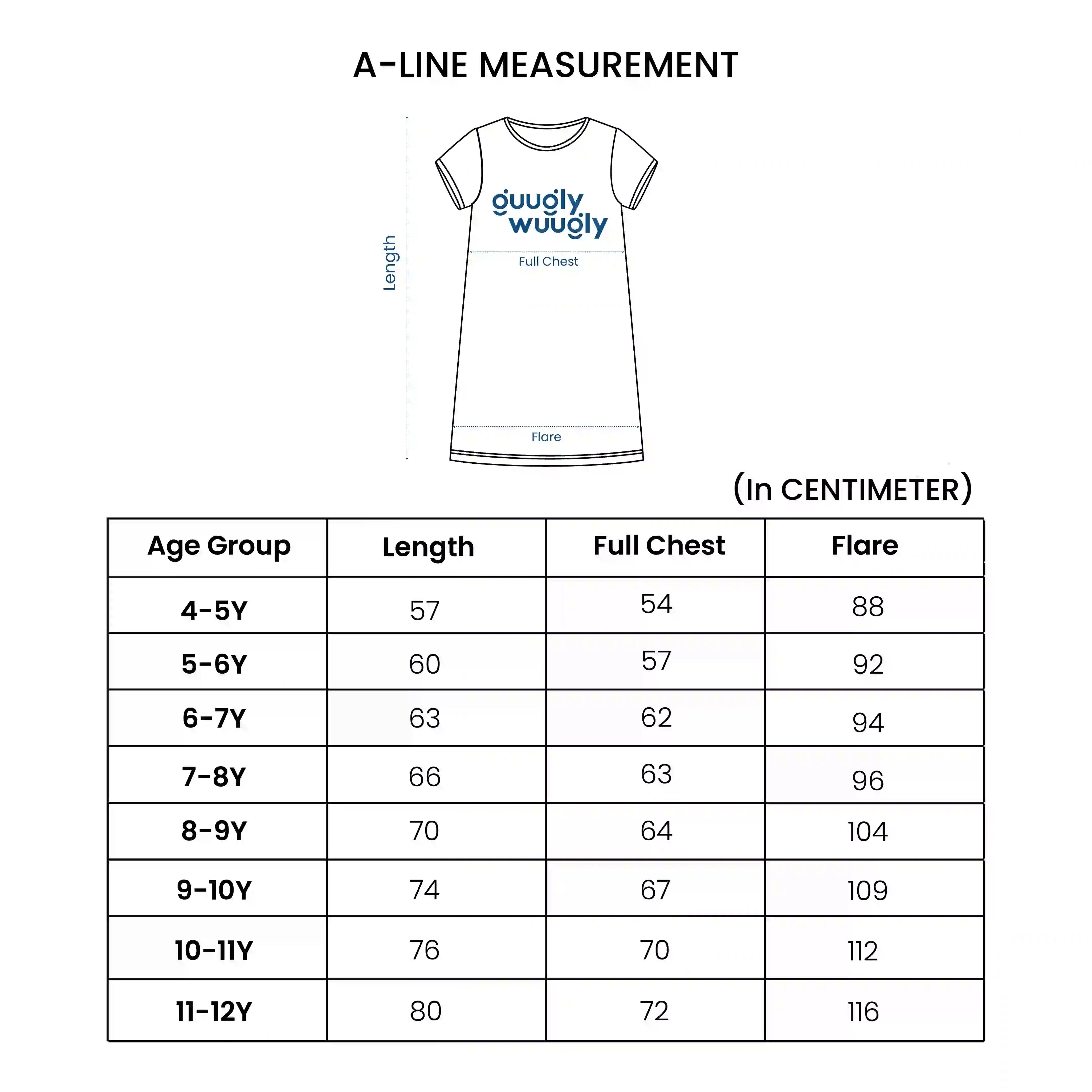 FlowSoft Cotton A-Line Dress – Rainbow Fun