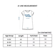 FlowSoft Cotton A-Line Dress - Christmas Vibes