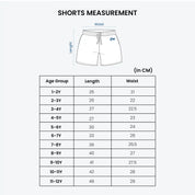 BYOB Boys Solid Red Shorts