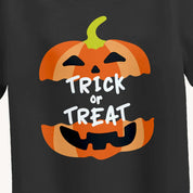 Boys Black Trick or Treat T-shirt