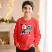 MiniSoft Cotton Full Sleeves Tee – Christmas Crew