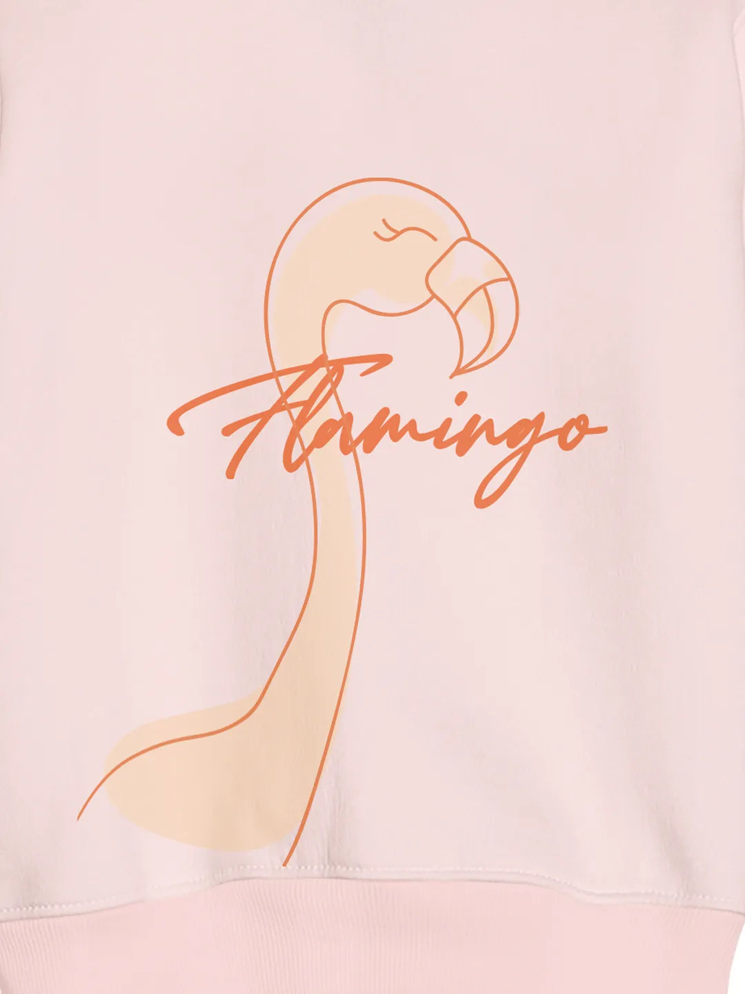 Girls Flamingo Sweatshirt