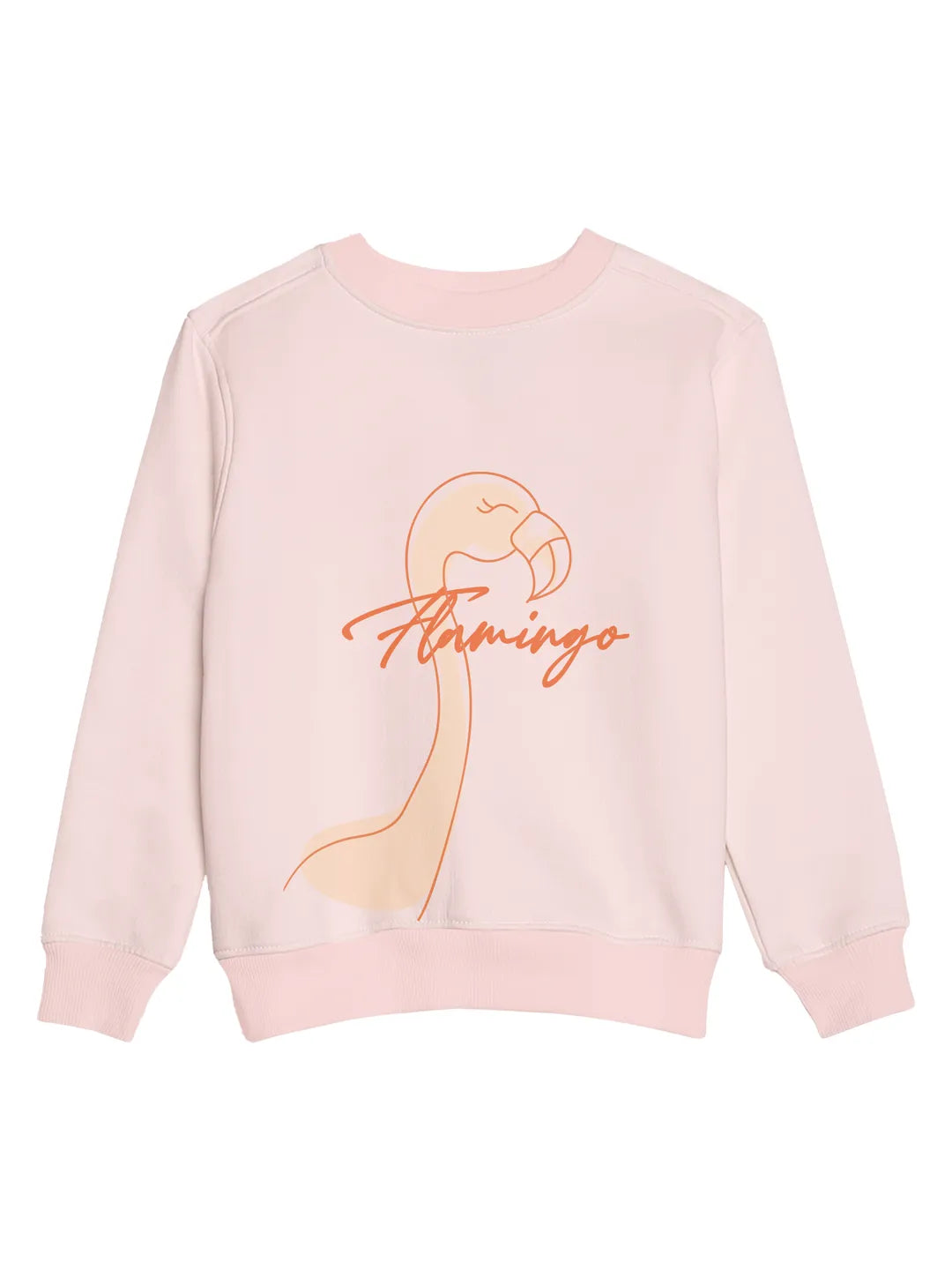 Girls Flamingo Sweatshirt