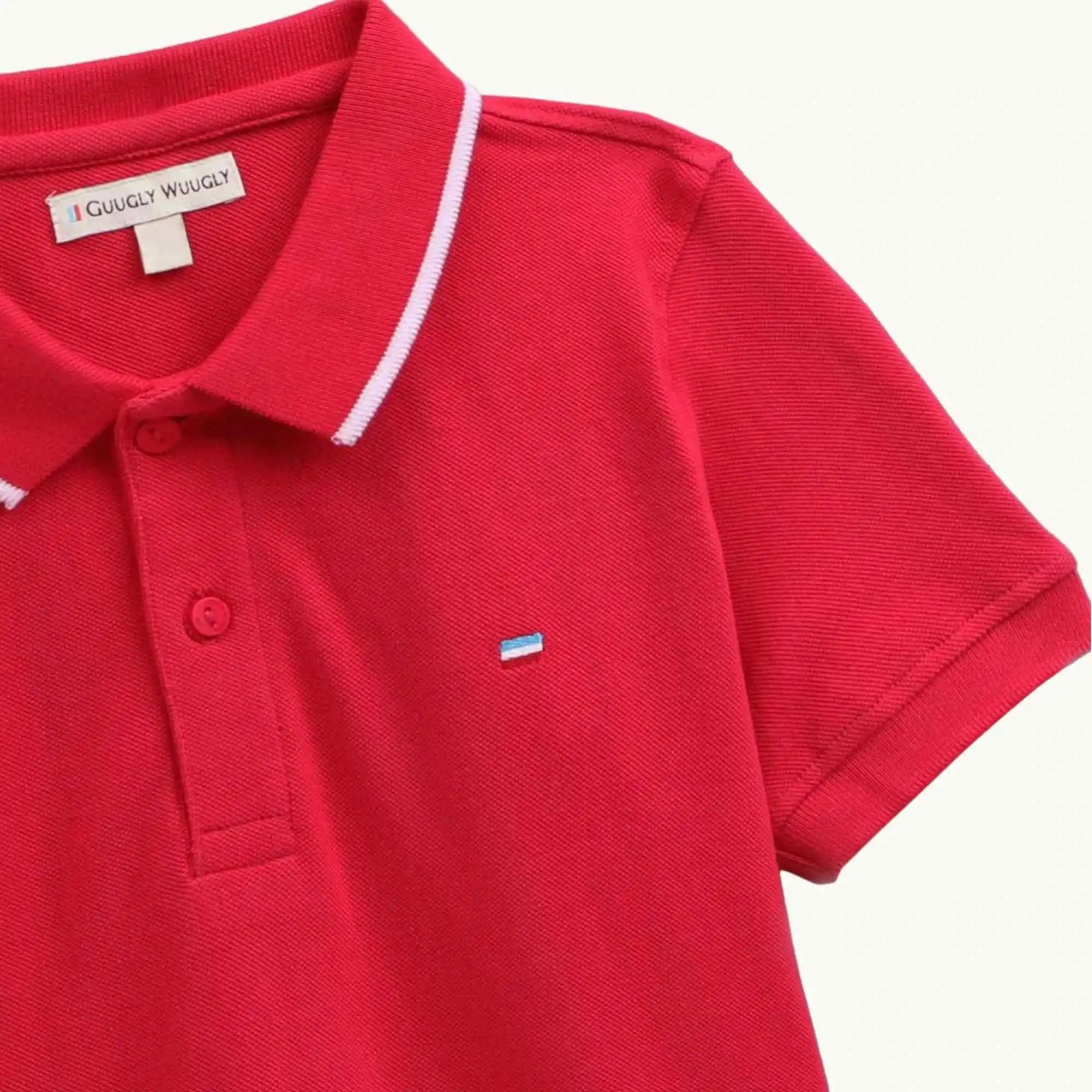 boys-solid-fuschia-polo-tshirt-Close