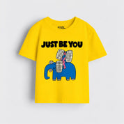Boys Yellow MiniSoft Cotton Tee – Just Be You