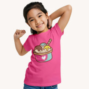 BYOB Girls Ice-Cream Pink T-shirt