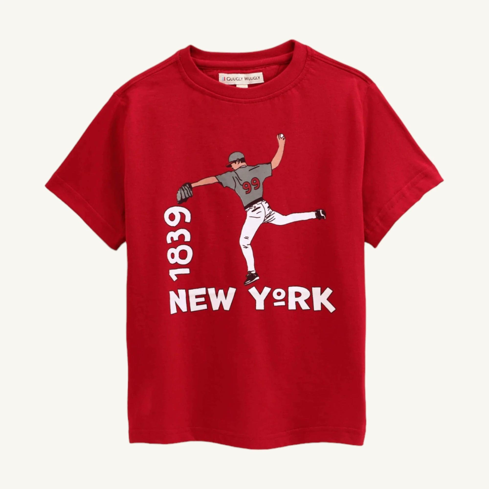 Kids Baseball Print T-shirt - Guugly Wuugly