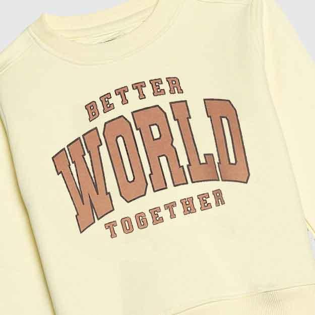 Kids Better World Sweatshirt - Guugly Wuugly