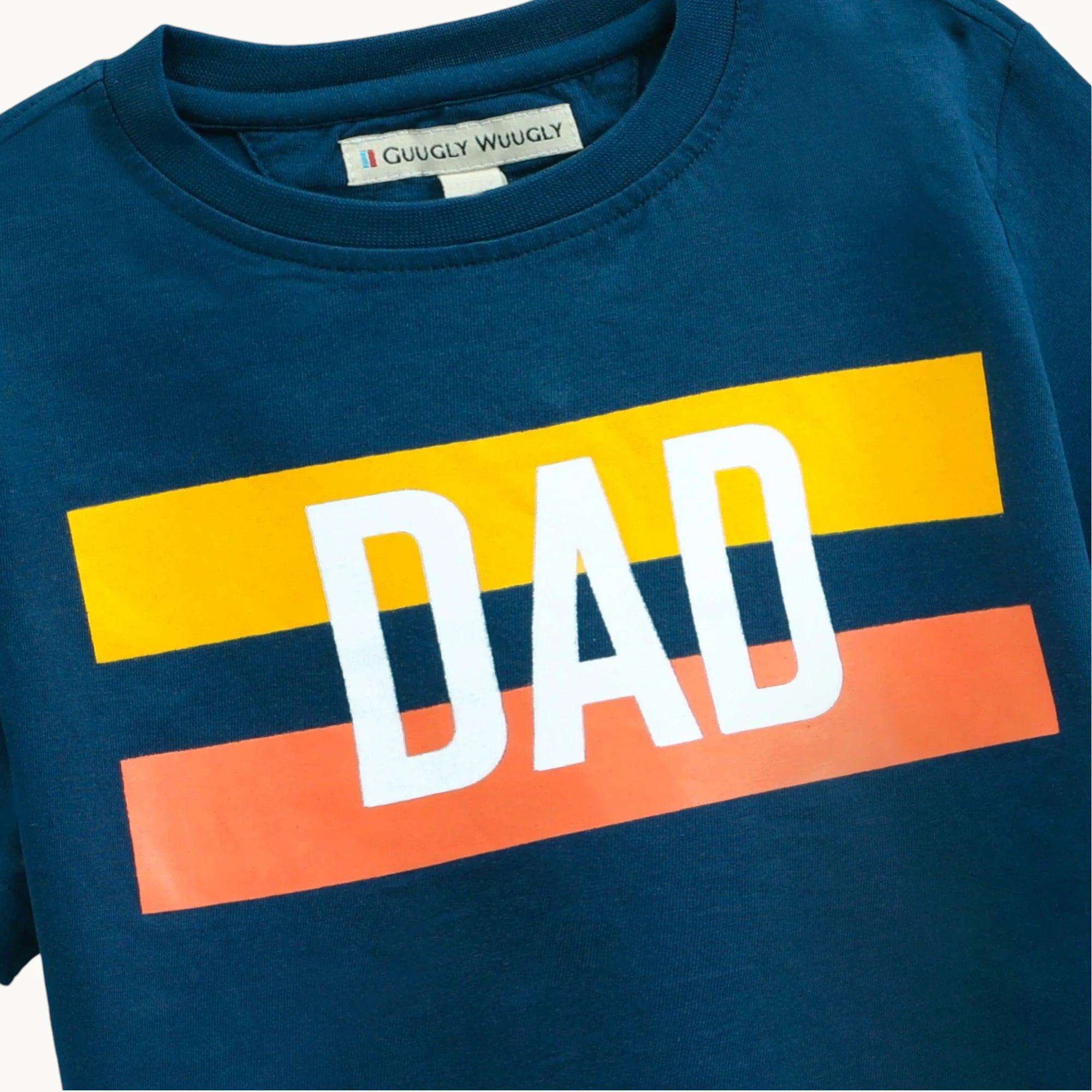 Kids Dad Print T-shirt - Guugly Wuugly