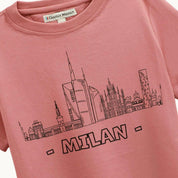 Kids Milan Print T-shirt - Guugly Wuugly