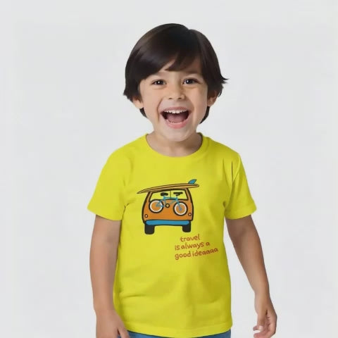 MiniSoft Cotton Tee – Surf & Travel