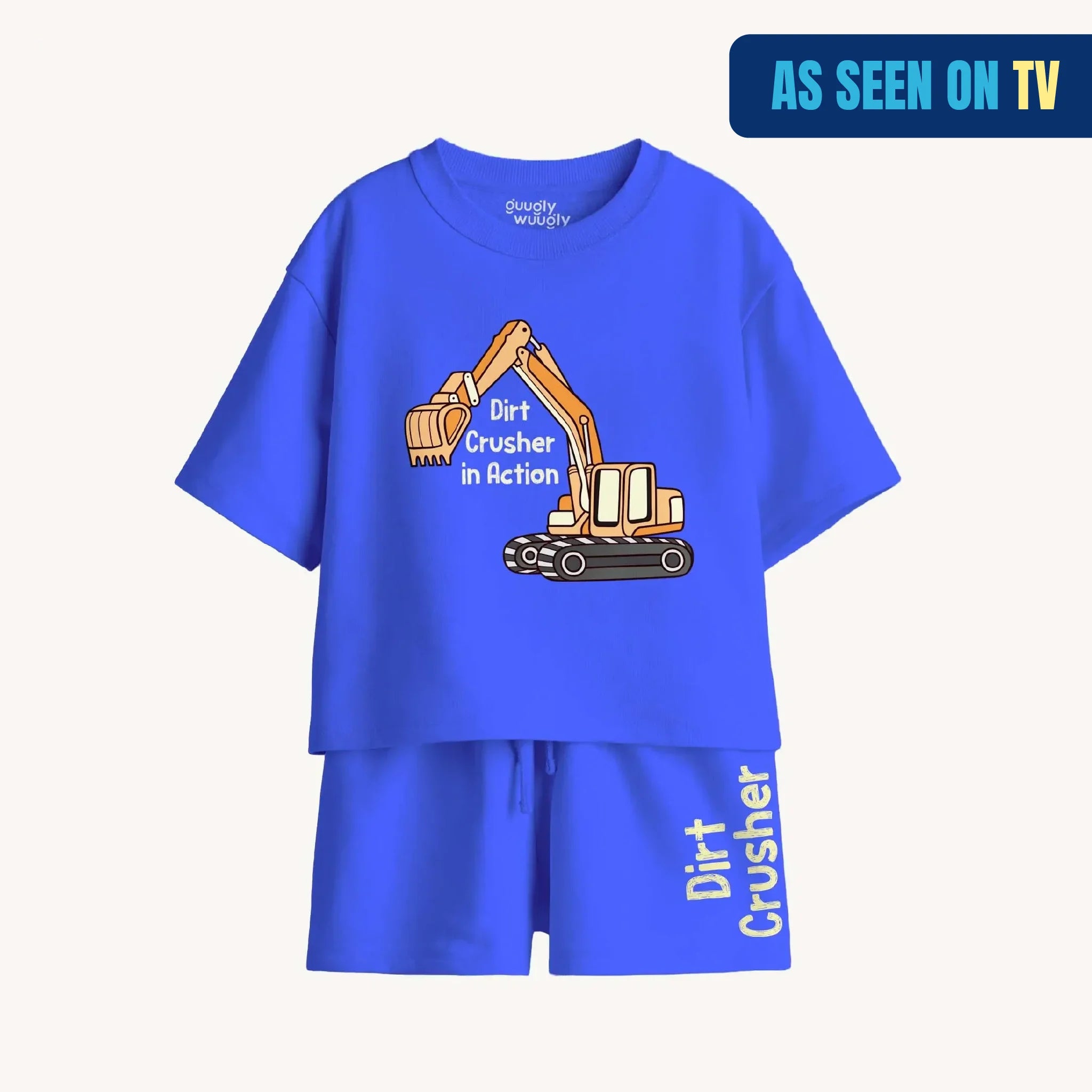 PlaySoft Cotton Co-ord – Dirt Crusher