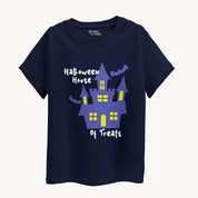 Girls Halloween House T-shirt
