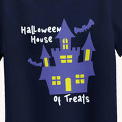 Girls Halloween House T-shirt