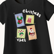 FlowSoft Cotton A-Line Dress - Christmas Vibes